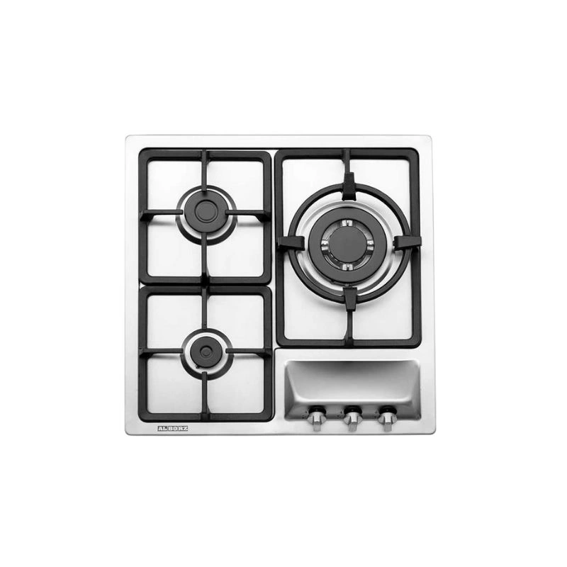قیمت اجاق گاز رومیزی سه شعله مدل S-3551 i استیل البرز
